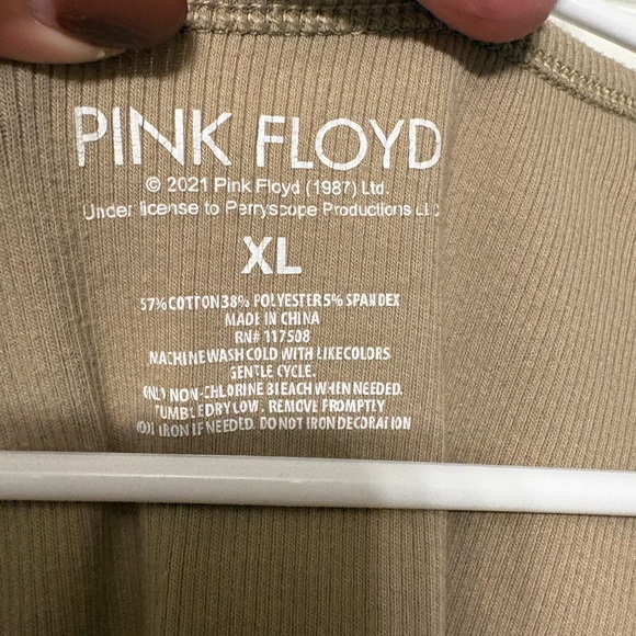Pink Floyd Brown Tank Top - Picture 3 of 5